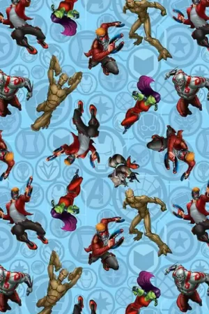 Solo Oggi Tessuto in cotone - Marvel - Guardiani della Galassia