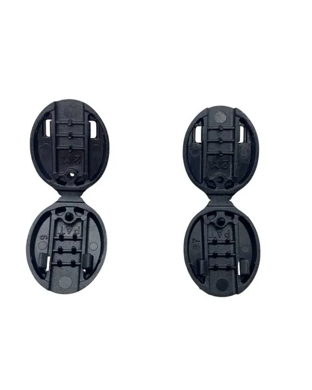 2 Pz Blocca Nodo Fermacorda Laccio Chiusura Regolatore Plastica 2x1,5 Cm Ultimissimo Modello