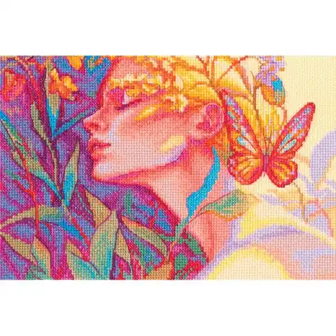 kit ricamo a punto croce - Abbraccio di luce - RTO Promozione Esclusiva