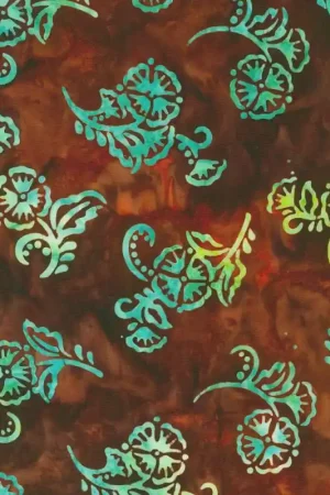 Consegna Rapida Artisan Batiks: Hermosa Collection, Tessuto Currant - Robert Kaufman