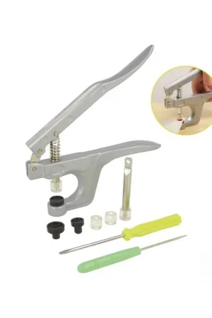 Reso Gratuito Kit pince universelle pour boutons pressions en plastique x1