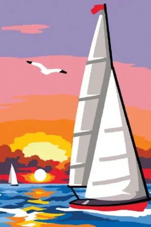 Kit di tela per bambini - Battello - Margot de Paris Di Tendenza