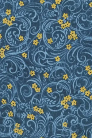 Poppy Hill Collection, Tessuto Denim - Robert Kaufman Prezzo Scontato