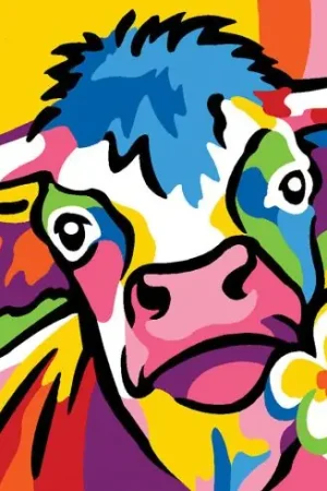 Novità Kit di tela per bambini - Mucca - Margot de Paris