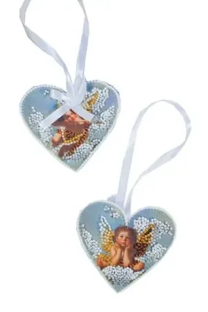 Kit di ricamo con perline - Piccolo Cupido - Abris Art Promo Stagionale