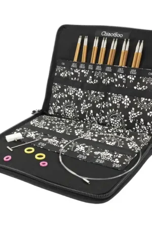 Nuova Collezione Set di ferri intercambiabili Spin Bamboo 13cm - ChiaoGoo