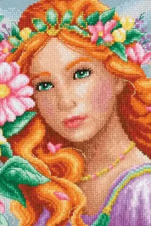 kit ricamo a punto croce - Solstizio - Lanarte Di Tendenza