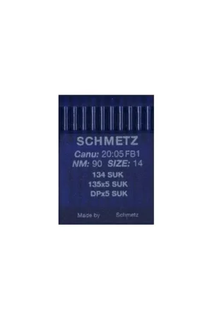 10 Aghi Schmetz Canu:20:05FB1 NM:90 Size:14 134 SUK 135x5 SUK DPx5 SUK Sconto