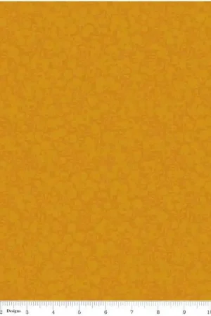 Wiltshire Shadow Mustard, Tessuto Giallo Mostarda tono su tono - Liberty Fabrics Prezzo Ridotto