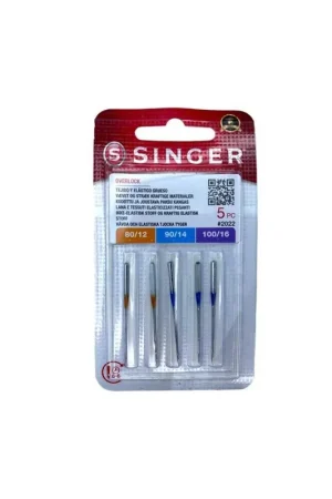 5 Aghi Singer Misti Overlock Lana Tessuti Elastici Pesanti 2022 Pagamento Sicuro