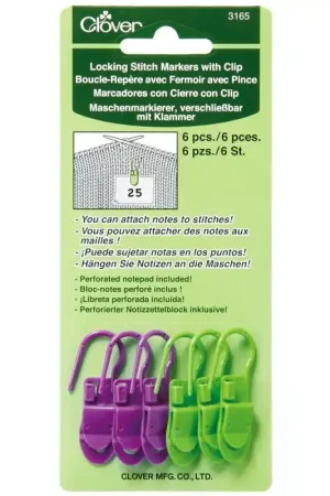 Segnamaglie a lucchetto con clip - Clover Sconto