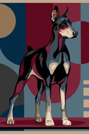 Canovaccio antico - Doberman - Margot de Paris Prezzo Scontato