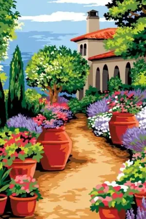 Canovaccio antico - Vialetto del giardino - Margot de Paris Soddisfatti O Rimborsati