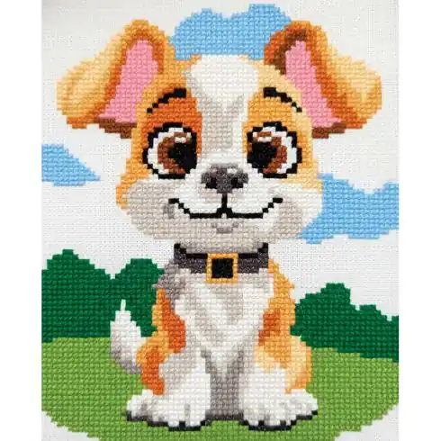 kit ricamo a punto croce - Cane - Marie Coeur Ultimissimo Modello