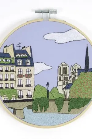 Kit per ricamo a tamburo - Parigi - DMC Di Tendenza