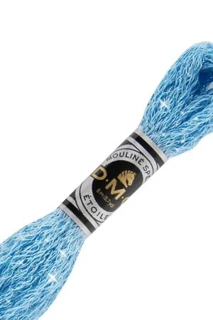 Novità Fil à broder DMC Mouliné Etoile 617 Bleu Clair (C519) x8m