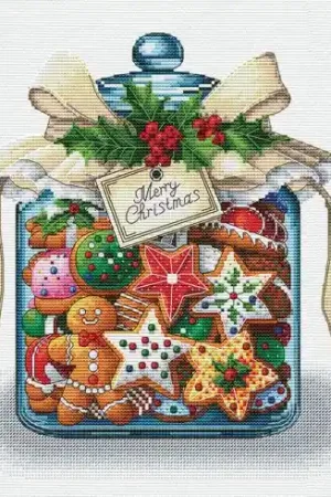 kit ricamo a punto croce - Umore gioioso - Nova Sloboda Prezzo Scontato