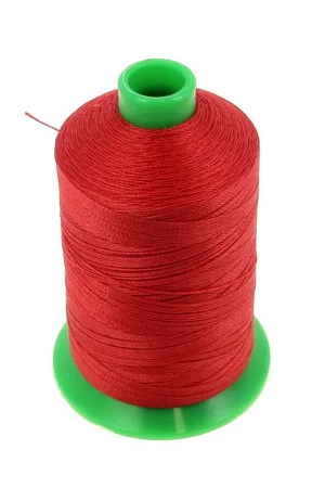 Fil en polyester Vega taille 30 Rouge n°406 x450m Soddisfatti O Rimborsati