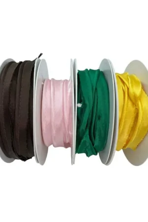 Passamaneria Profilo Raso Satin Lucido Tinta Unito Alto 1 Cm Occasione Imperdibile