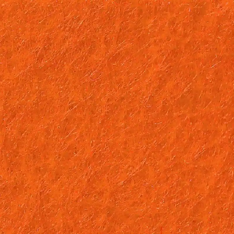 Tessuto di Pannolana Infeltrita - Dark Orange Economico