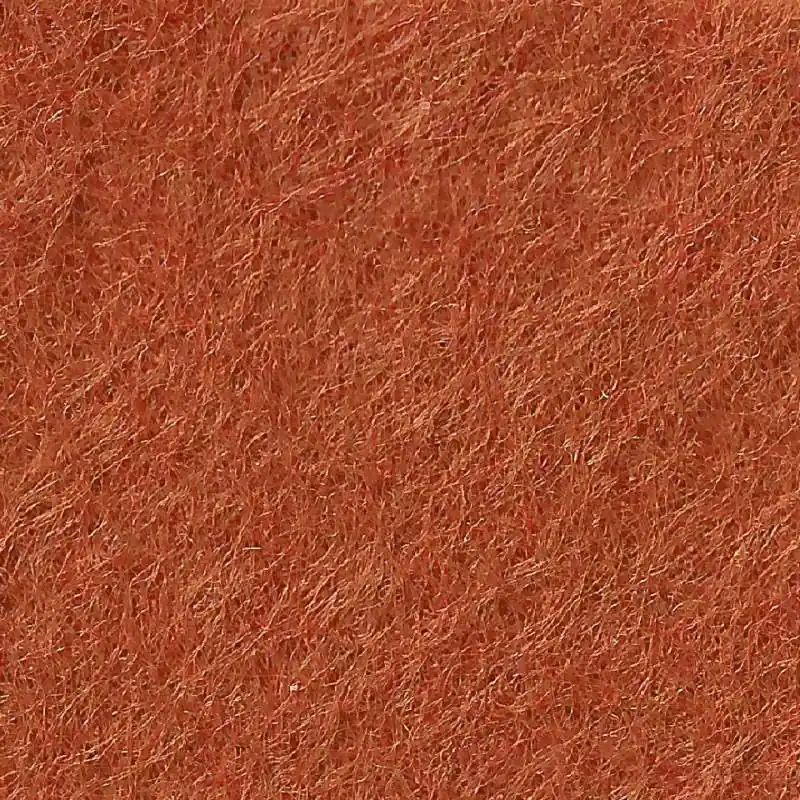 Spedizione Gratuita Tessuto di Pannolana Infeltrita - Copper