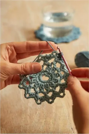 Prezzo Di Fabbrica Kit di uncinetto - Sottobicchieri stile mandala - DMC