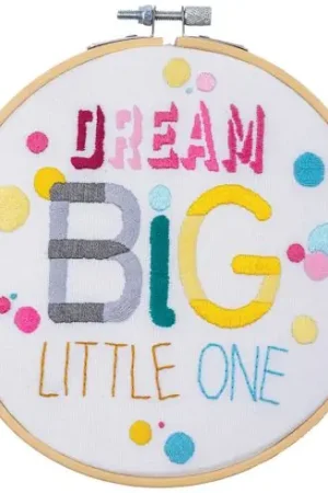 Compra Oggi Stesso Kit di punti da ricamo - Sogna in grande - Vervaco