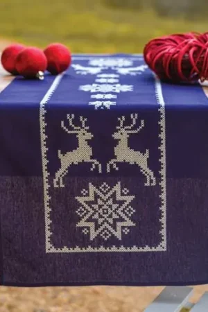 Non Perdere Kit runner da ricamare - Scandinavia - Vervaco