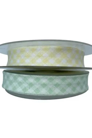 Scelto Dai Clienti Passamaneria Sbieco Diagonale Nastro Traversino Cotone Stampa Quadrettino Scozzese Alto 18 Mm