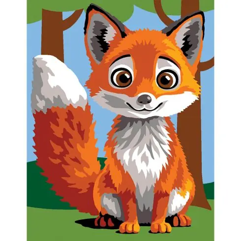 Kit di tela per bambini - Volpe - Margot de Paris Reso Gratuito