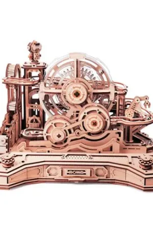 Miglior Prezzo Puzzle meccanico in legno 3D - Circuito a sfere - Gear Ball Challenge - ROKR