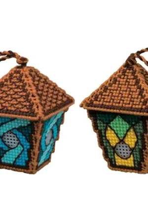 Solo Oggi Kit di ornamenti da ricamare - Lanterne magiche - Riolis