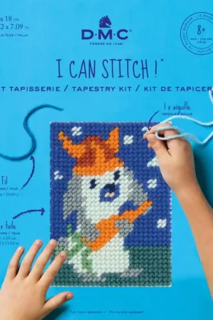 Prezzo Basso Kit di ricamo tappezzeria - Coniglio vichingo - DMC