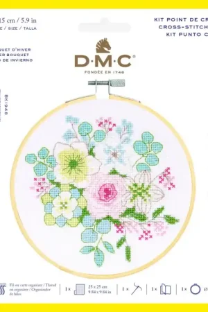 Promozione Esclusiva Kit di Punto Croce - Mazzo d’Inverno - DMC