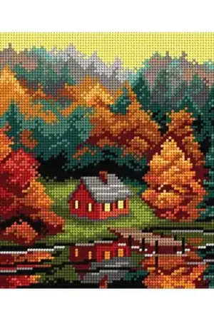 Canovaccio antico - Paesaggio d'autunno - Orchidéa Prezzo Conveniente