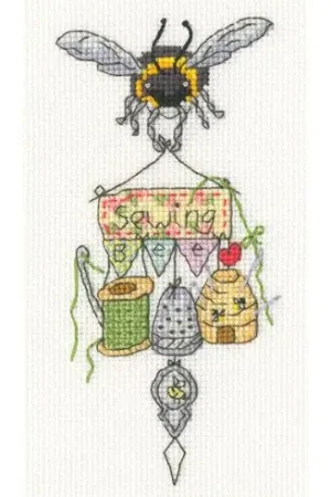kit ricamo a punto croce - Ape sarta - Bothy Threads A Buon Prezzo