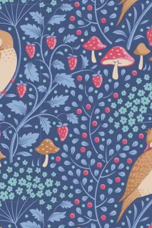 Più Venduto Tilda Hibernation Sleepybird Denim