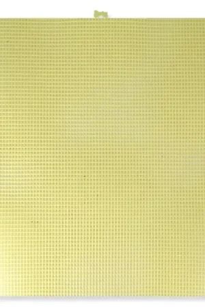A Buon Prezzo Feuille Toile Canevas Plastique à Broder et découper 26.7x34.3 cm n°7 Jaune
