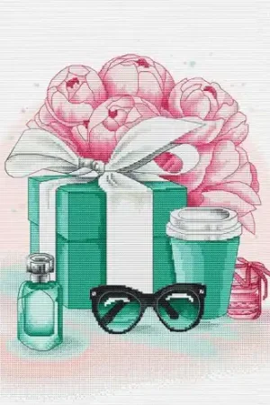 Ultimissimo Modello kit ricamo a punto croce - Regali di Tiffany - Nova Sloboda