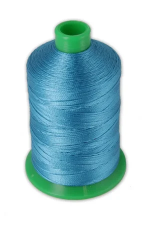 Fil en polyester Vega taille 40 Turquoise n°610 x600m Direttamente Dal Produttore