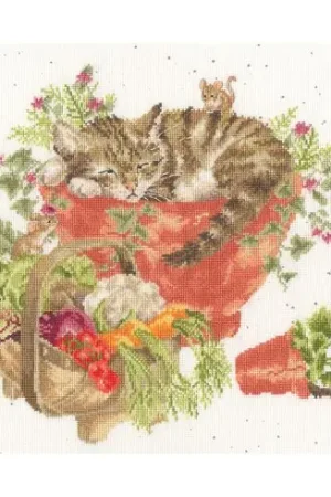 kit ricamo a punto croce - Il posto perfetto - Bothy Threads Vendita Finale