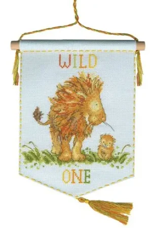 kit ricamo a punto croce - Selvaggio - Bothy Threads Nuova Collezione