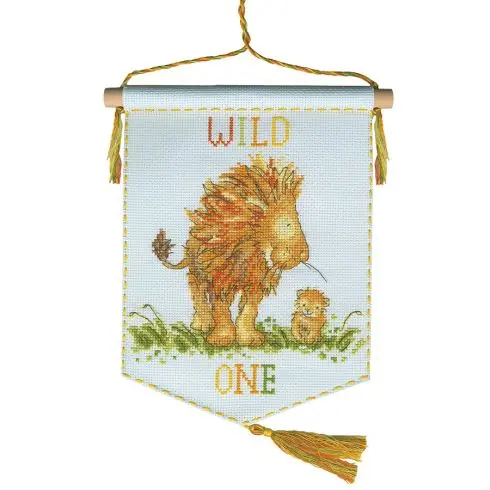 kit ricamo a punto croce - Selvaggio - Bothy Threads Nuova Collezione