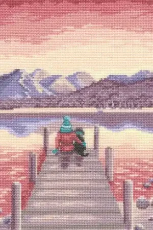 Prezzo Basso kit ricamo a punto croce - In riva all'acqua - Bothy Threads