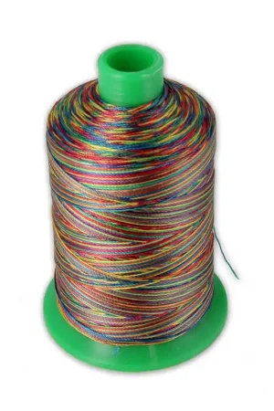Fil en polyester Vega taille 40 Multicolore n°888 x600m Direttamente Dal Produttore