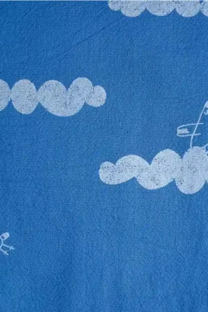 Ultimissimo Modello Tessuto Rustic Cotton Katia - Peace Maker Sky