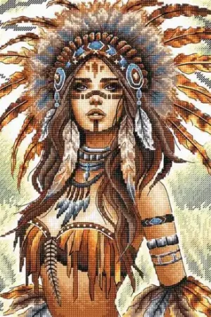 Acquista Ora kit ricamo a punto croce - Spirito libero - Ava