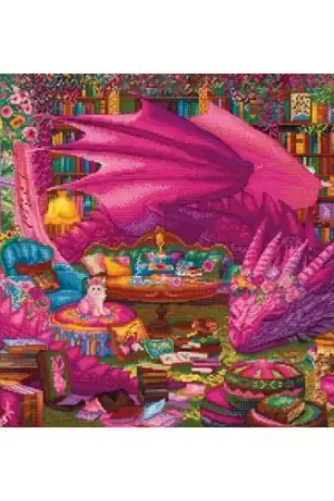 kit ricamo a punto croce - Ambito di lettura - Letistitch Must-Have