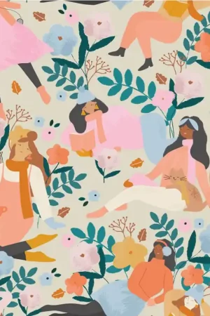 Tessuto Popeline Katia - Best Friends Più Venduto