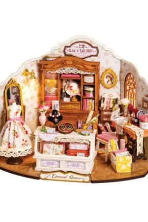 Casa in miniatura - Il salone di cucito di Elsa - Rolife Quantità Limitata